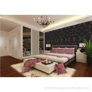 Queen Size Leather Soft Bed (PR-B003)